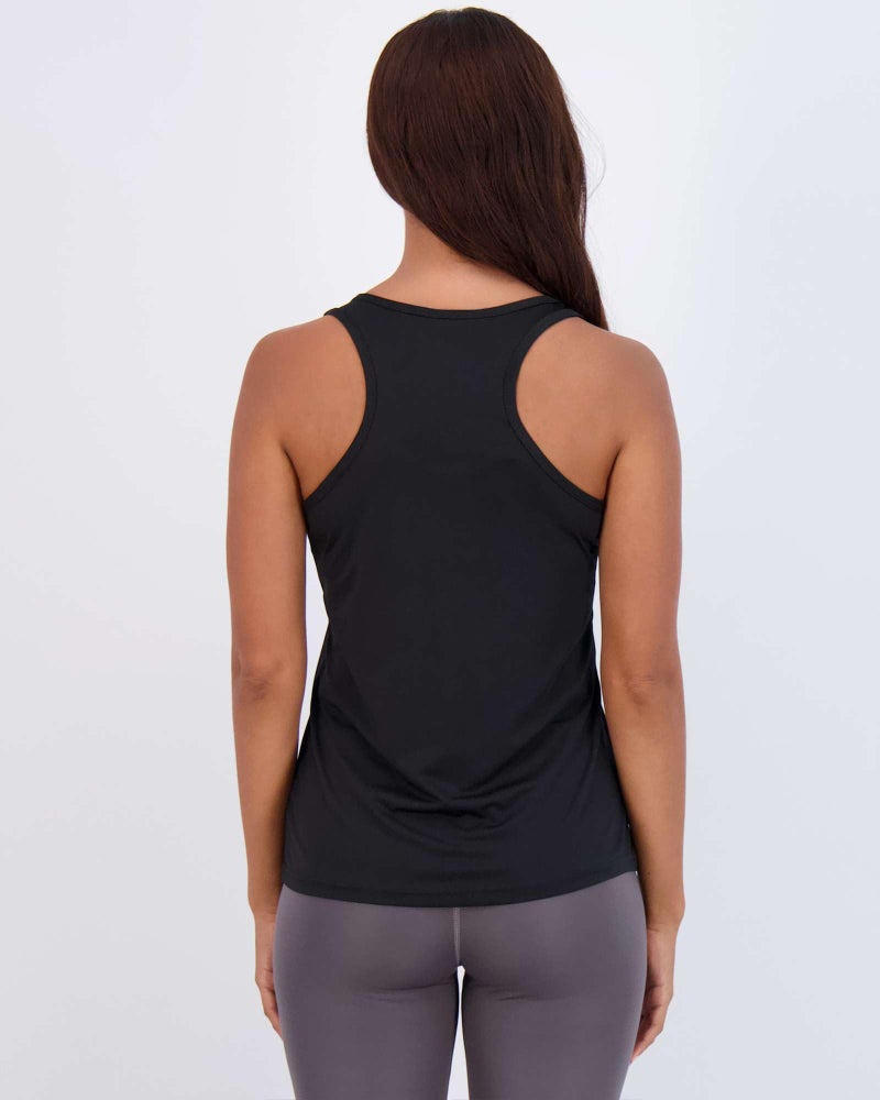 REALESSENTIALS 5 Pack: Womens Quick Dry Fit Ladies Tops Blouse Tee Athletic Yoga Workout Running Gym Active Tees Exercise Women Racerback Sleeveless Flowy Fitness Loose Fit Moisture Wicking Tank Top - Set 5,XL - Image 3